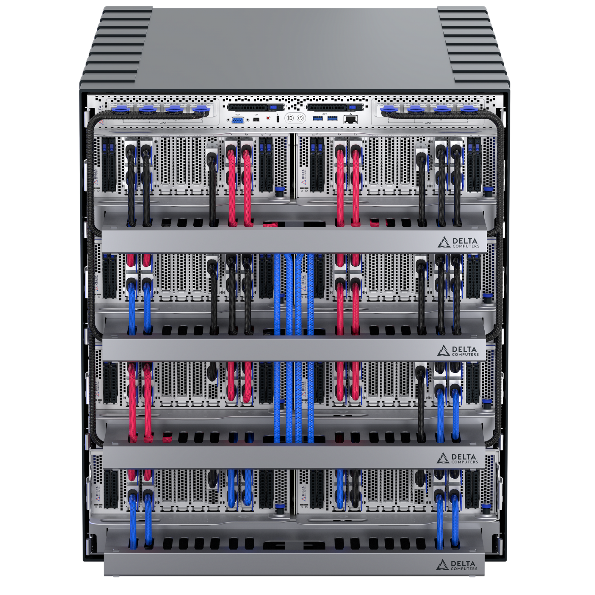 Delta Computer Delta Spider: Российский 8-процессорный сервер до 32 ТБ DDR5 | Delta ...